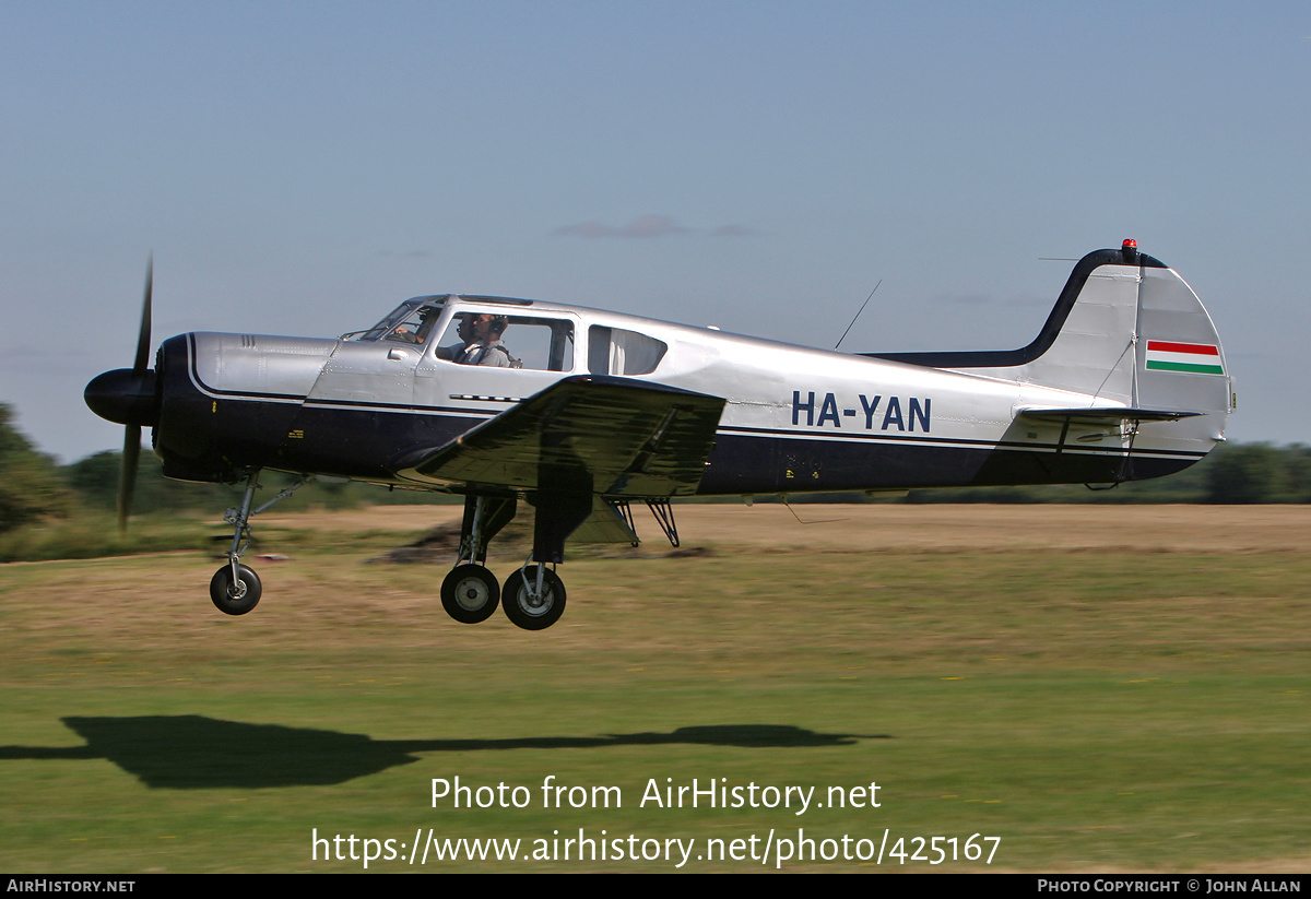 Aircraft Photo of HA-YAN | Yakovlev Yak-18T | AirHistory.net #425167