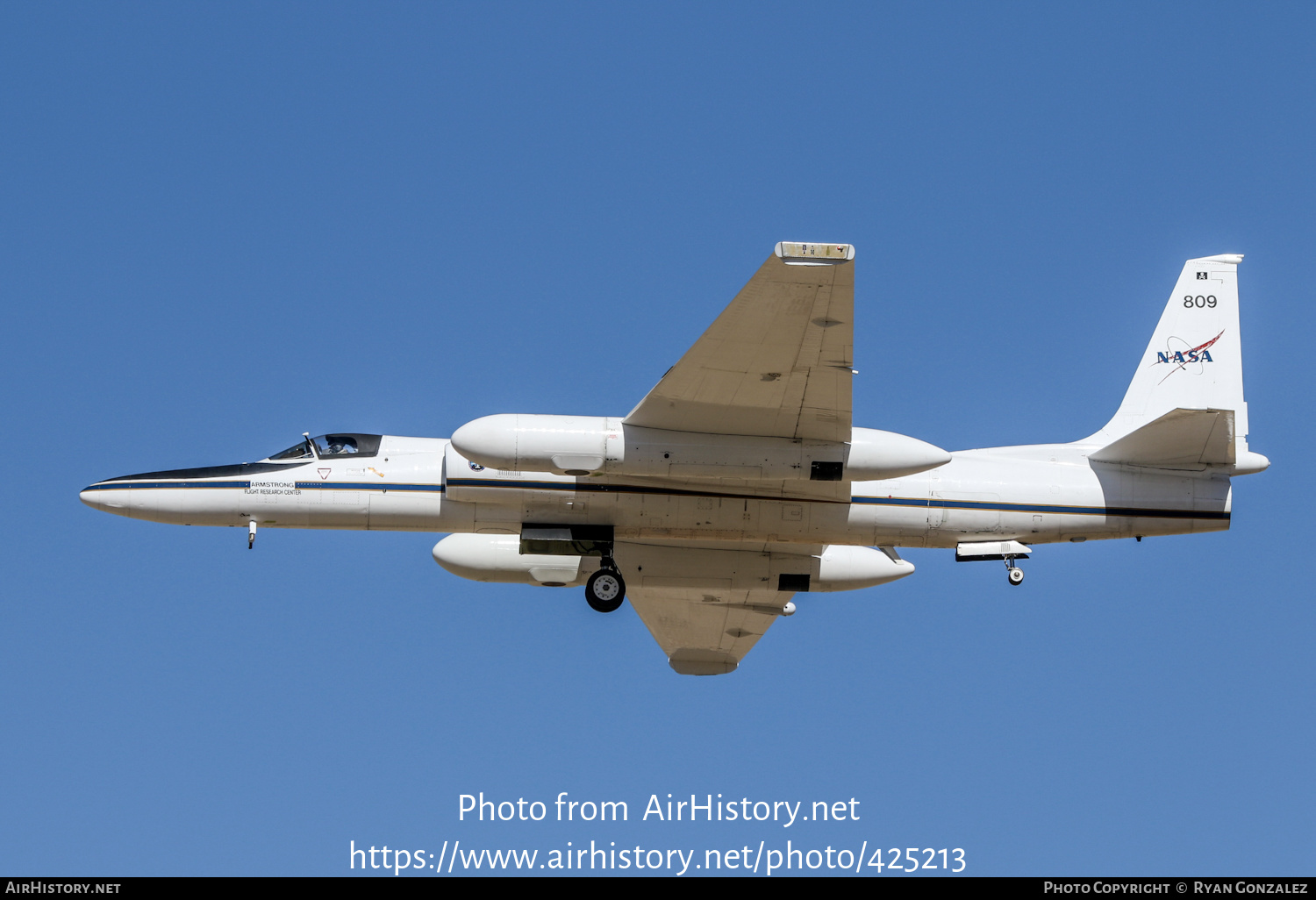 Aircraft Photo of N809NA / 809 / 80-1097 | Lockheed ER-2 | NASA - National Aeronautics and Space Administration | AirHistory.net #425213