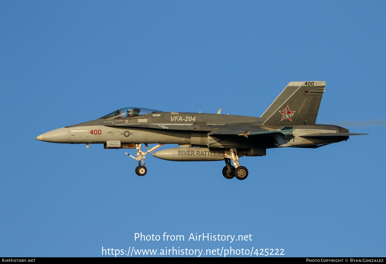 Aircraft Photo of 164264 / 400 | McDonnell Douglas F/A-18C Hornet | USA - Navy | AirHistory.net #425222