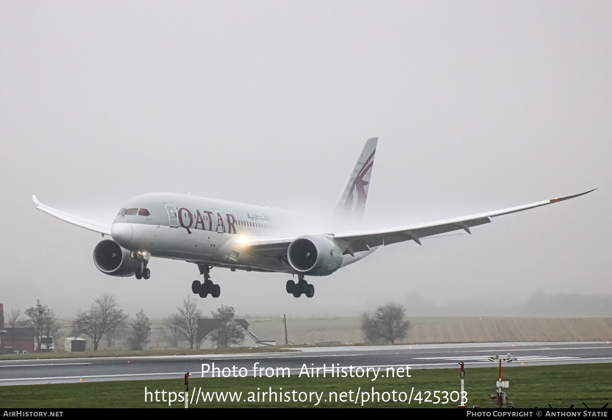 Aircraft Photo of A7-BCV | Boeing 787-8 Dreamliner | Qatar Airways | AirHistory.net #425303