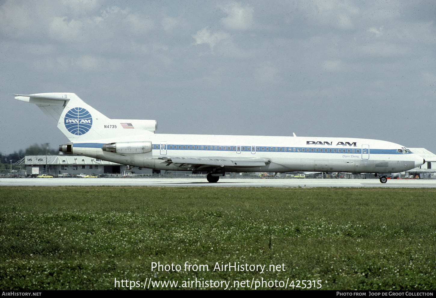 Aircraft Photo of N4735 | Boeing 727-235 | Pan American World Airways - Pan Am | AirHistory.net #425315