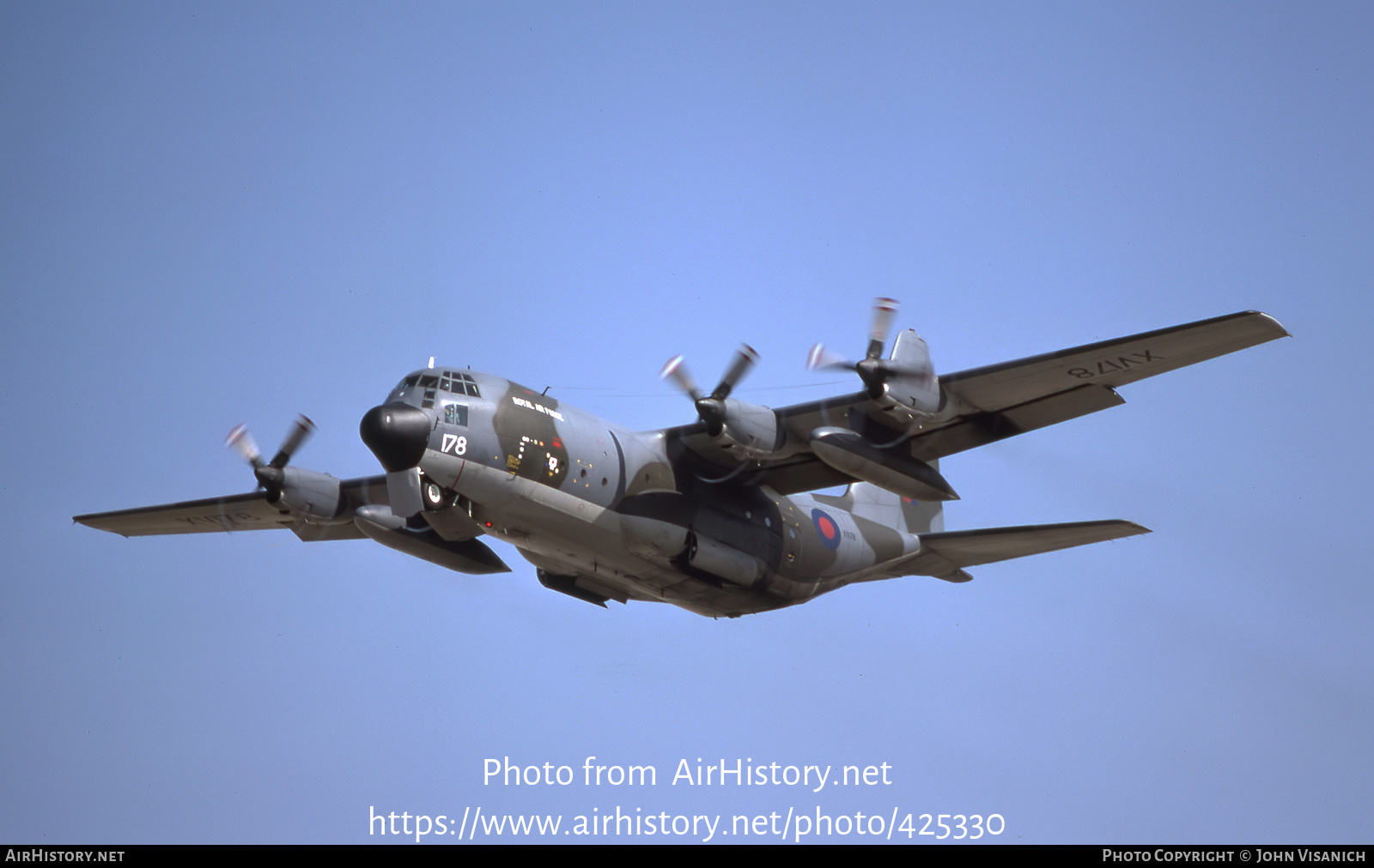 Aircraft Photo of XV178 | Lockheed C-130K Hercules C1 (L-382) | UK - Air Force | AirHistory.net #425330