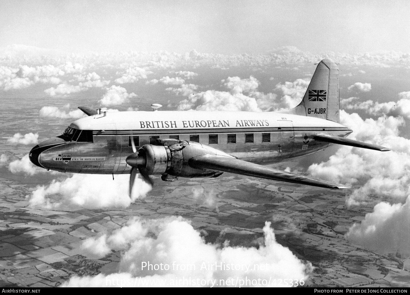 Aircraft Photo Of G-AJBR | Vickers 610 Viking 1B | BEA - British ...