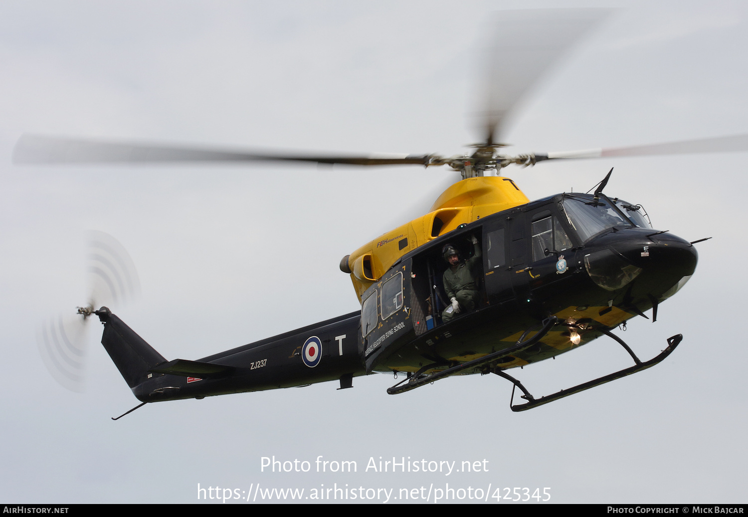 Aircraft Photo of ZJ237 | Bell 412EP Griffin HT1 | UK - Air Force | AirHistory.net #425345