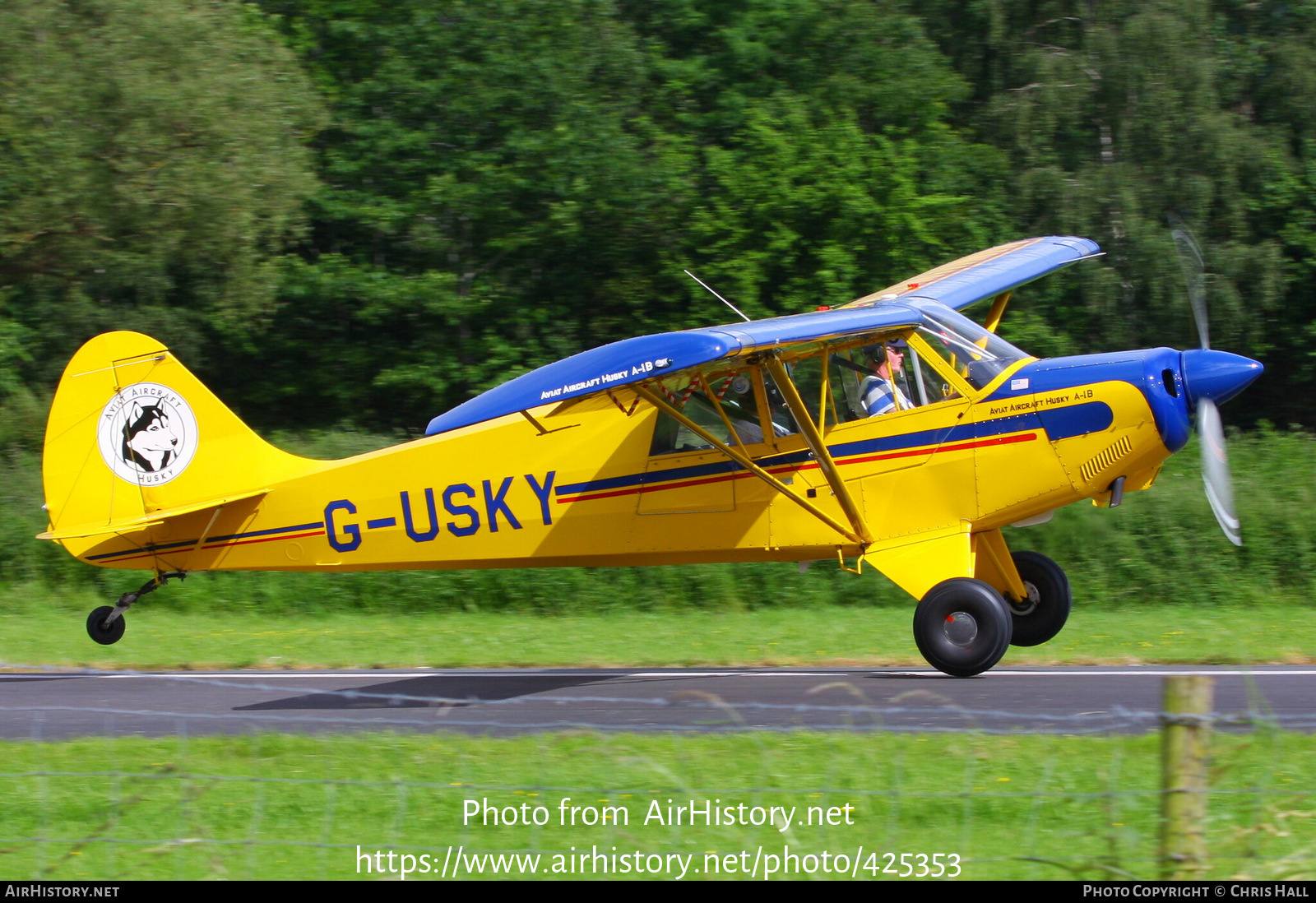 Aircraft Photo of G-USKY | Aviat A-1B Husky | AirHistory.net #425353