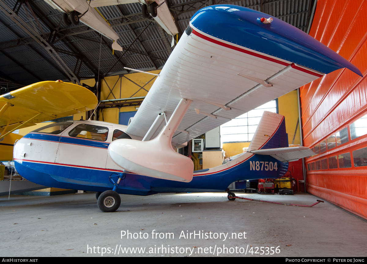 Aircraft Photo of N87504 | Republic RC-3 Seabee | AirHistory.net #425356