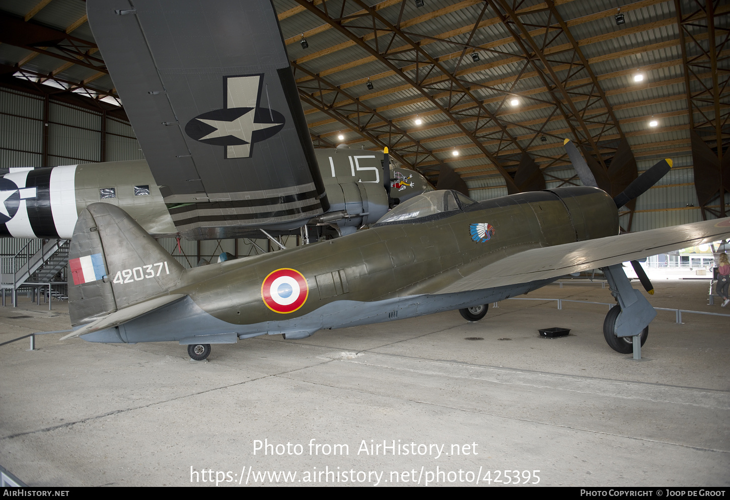 Aircraft Photo of 420371 | Republic P-47D Thunderbolt | France - Air Force | AirHistory.net #425395