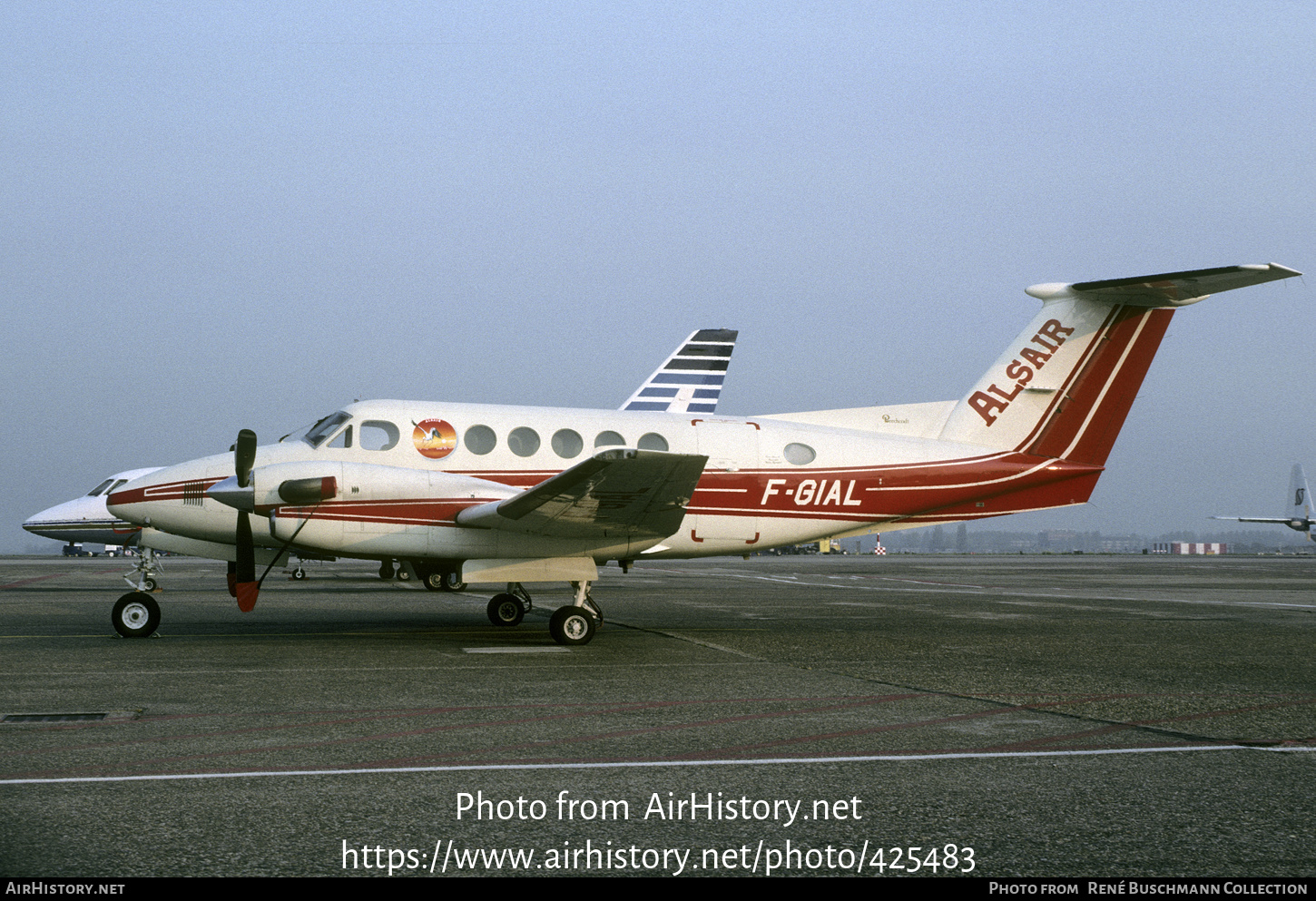 Aircraft Photo of F-GIAL | Beech 200 Super King Air | Alsair | AirHistory.net #425483