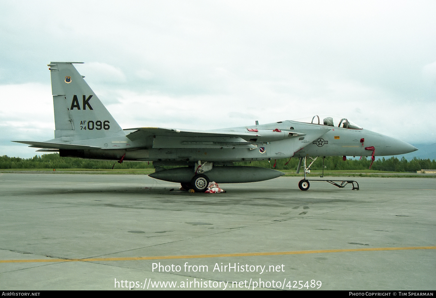 Aircraft Photo of 74-0096 | McDonnell Douglas F-15A Eagle | USA - Air Force | AirHistory.net #425489