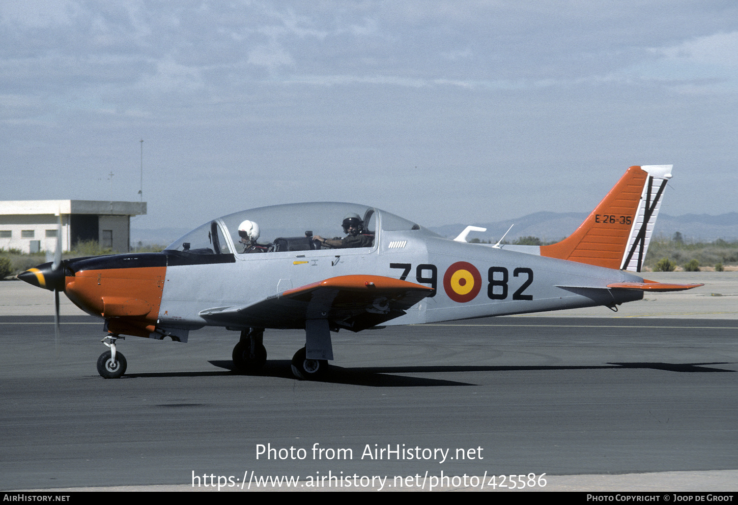 Aircraft Photo of E26-35 | CASA T-35C Tamiz (ECH-51) | Spain - Air Force | AirHistory.net #425586