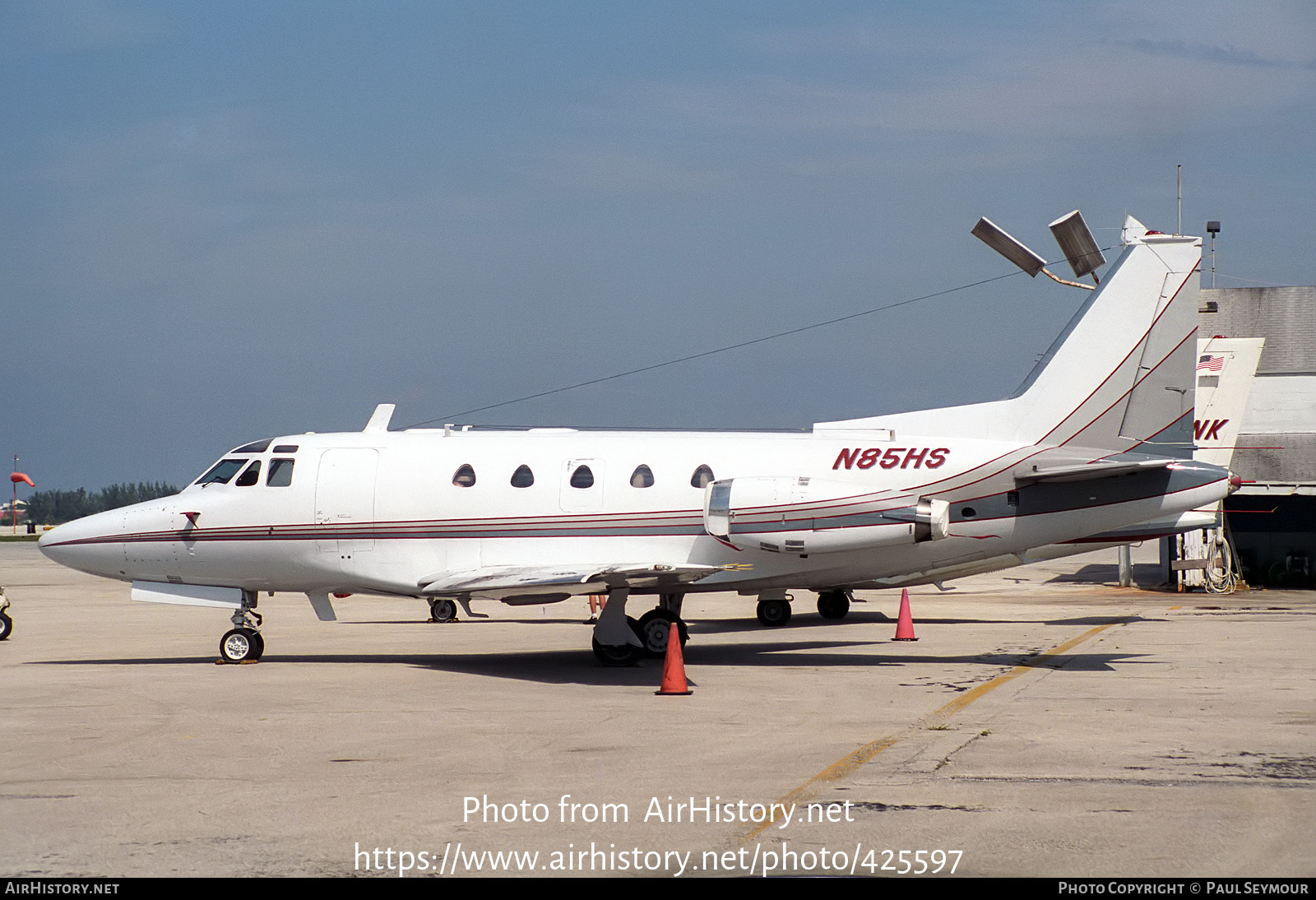 Aircraft Photo of N85HS | North American Rockwell NA-306 Sabreliner 60 | AirHistory.net #425597