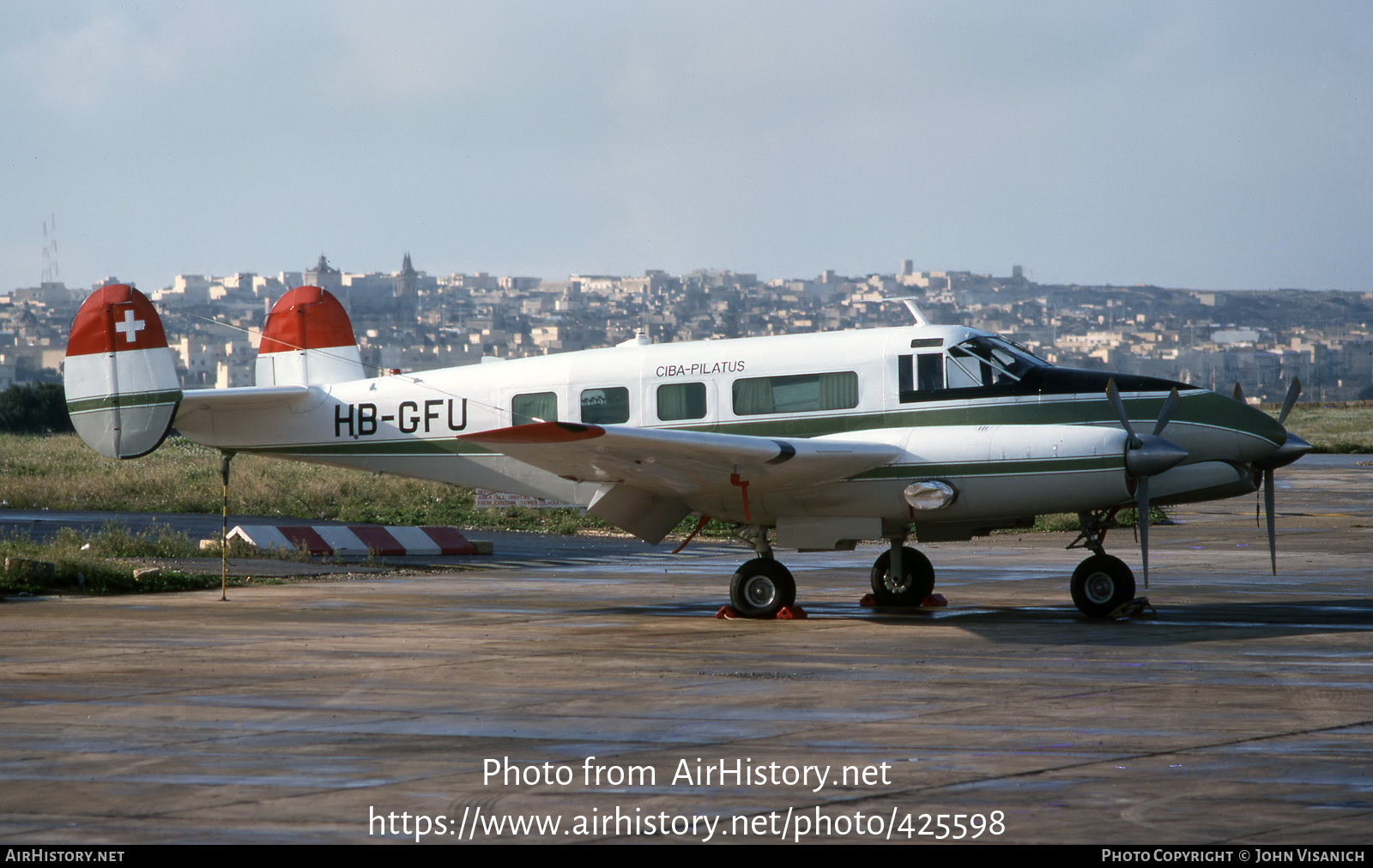 Aircraft Photo of HB-GFU | Volpar Turboliner | CIBA-Pilatus Aerial Spraying Company | AirHistory.net #425598