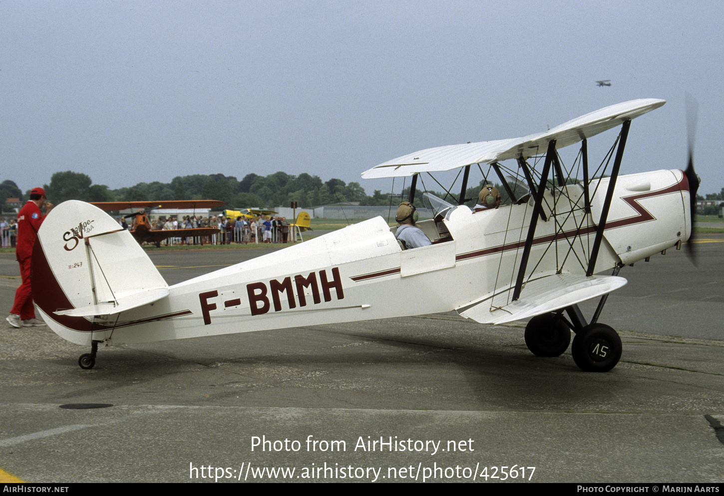 Aircraft Photo of F-BMMH | SNCAN Stampe SV-4A | AirHistory.net #425617