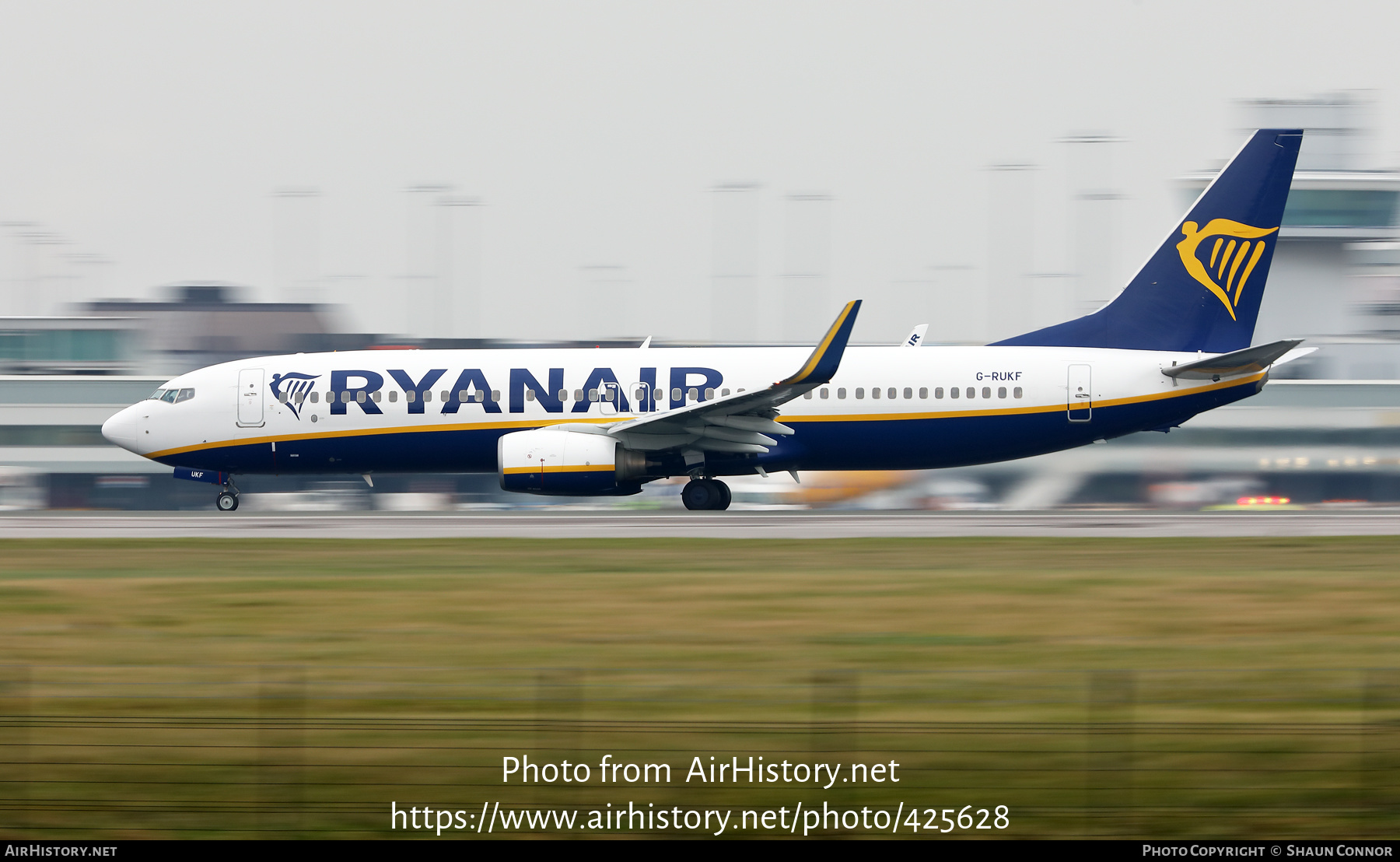 Aircraft Photo of G-RUKF | Boeing 737-8AS | Ryanair | AirHistory.net #425628