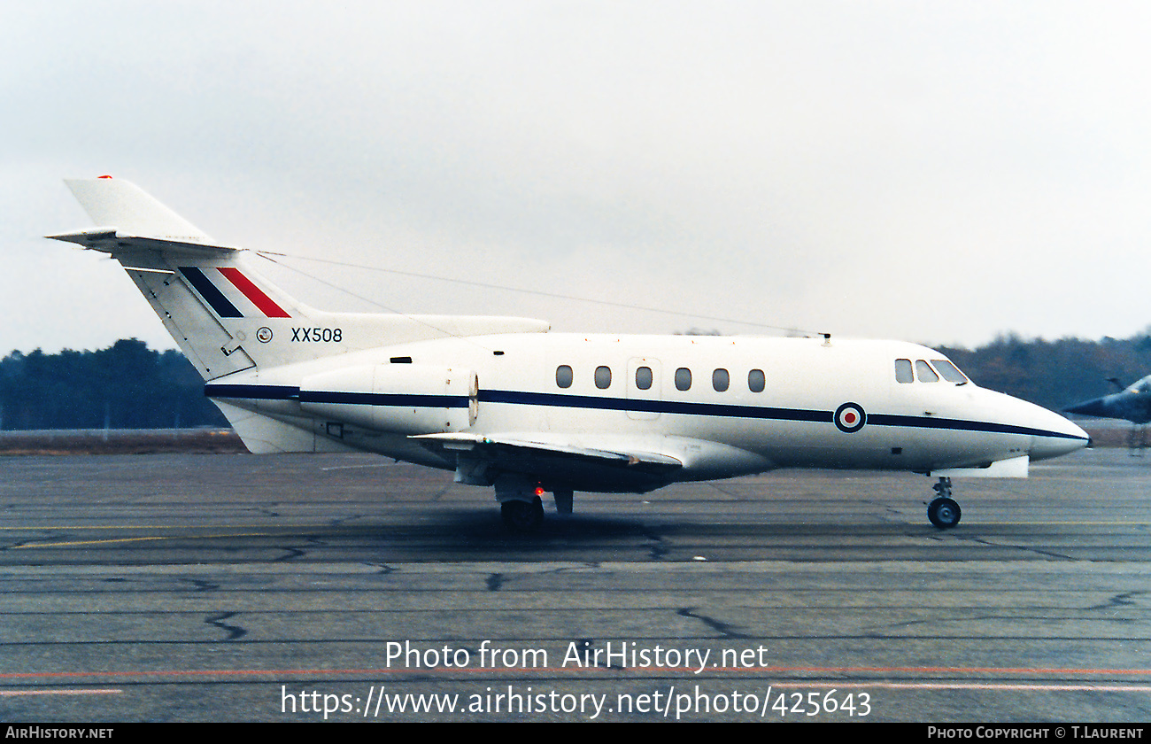 Aircraft Photo of XX508 | Hawker Siddeley HS-125 CC2A (HS-125-600B) | UK - Air Force | AirHistory.net #425643