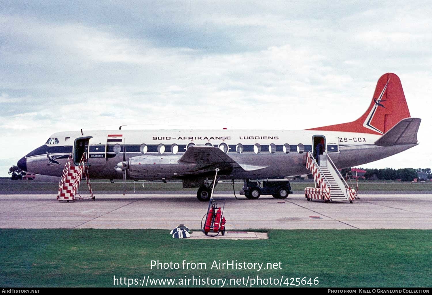 Aircraft Photo of ZS-CDX | Vickers 813 Viscount | South African Airways - Suid-Afrikaanse Lugdiens | AirHistory.net #425646