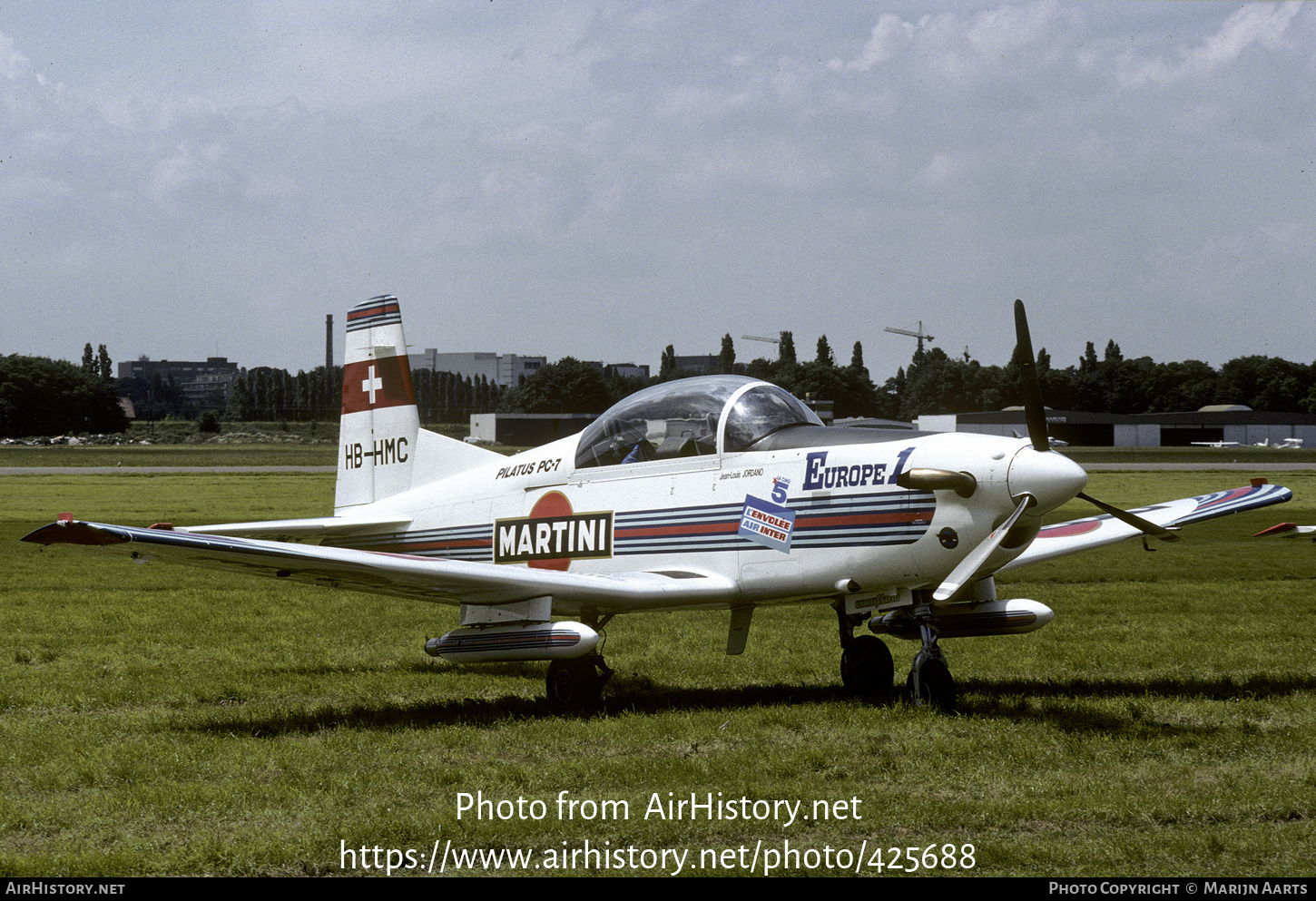 Aircraft Photo of HB-HMC | Pilatus PC-7 | Patrouille Martini-Europe1 | AirHistory.net #425688