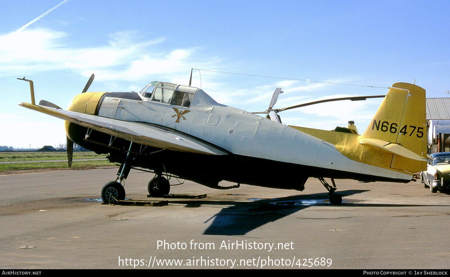 Aircraft Photo of N66475 | Grumman TBM-3/AT Avenger | AirHistory.net #425689