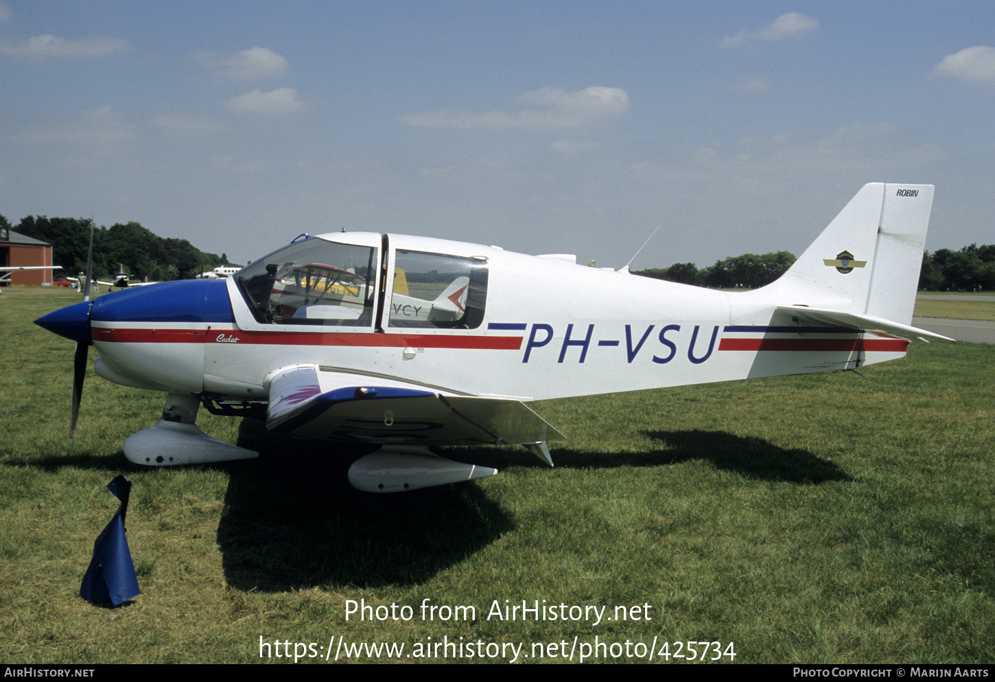 Aircraft Photo of PH-VSU | Robin DR-400-100 Cadet | Vliegclub Seppe | AirHistory.net #425734