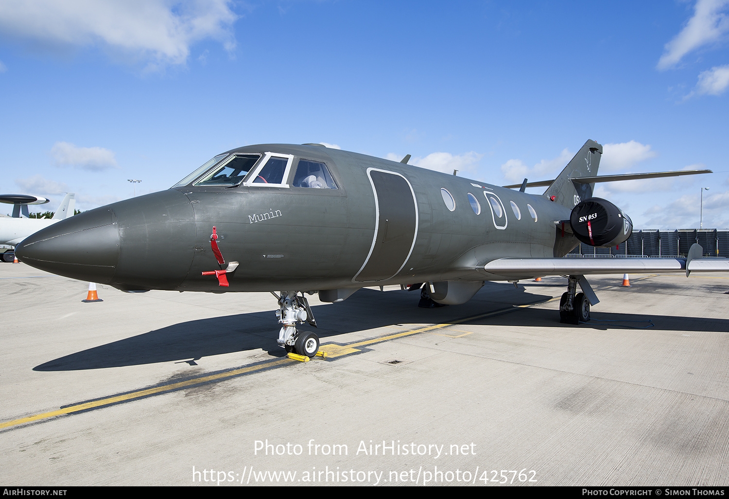 Aircraft Photo of 053 | Dassault Falcon 20ECM | Norway - Air Force | AirHistory.net #425762