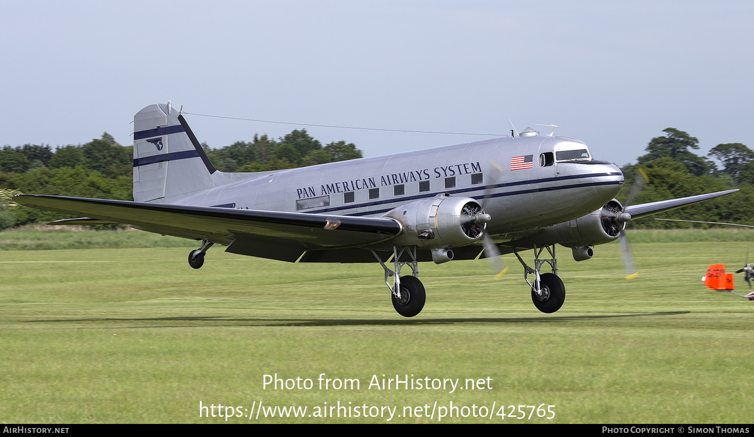 Aircraft Photo of N877MG | Douglas DC-3(C) | Pan American Airways System - PAA | AirHistory.net #425765