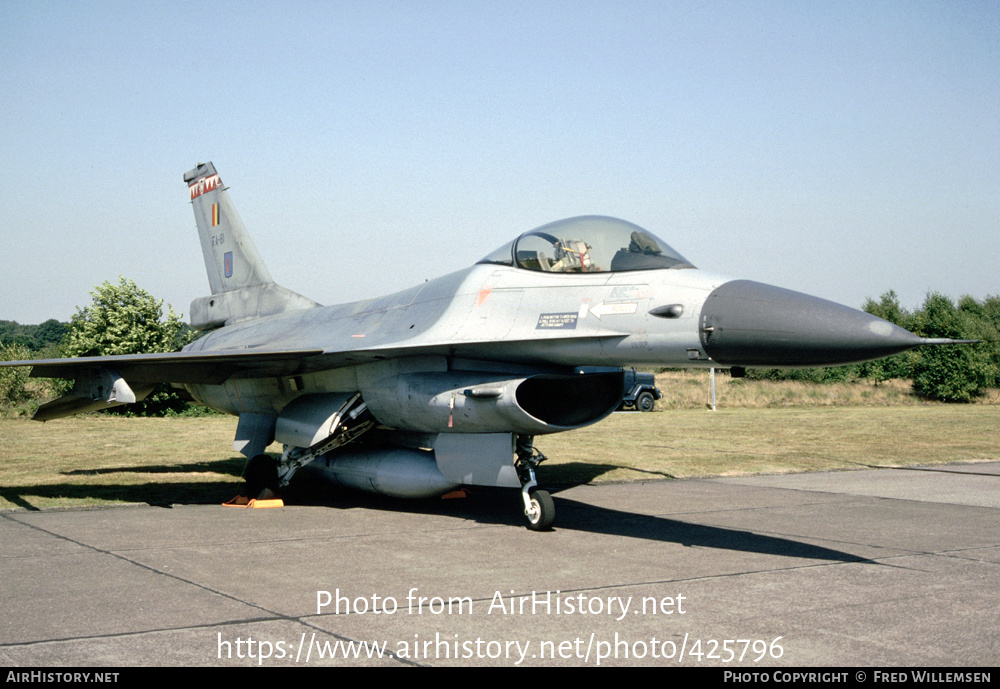 Aircraft Photo of FA-81 | General Dynamics F-16AM Fighting Falcon | Belgium - Air Force | AirHistory.net #425796