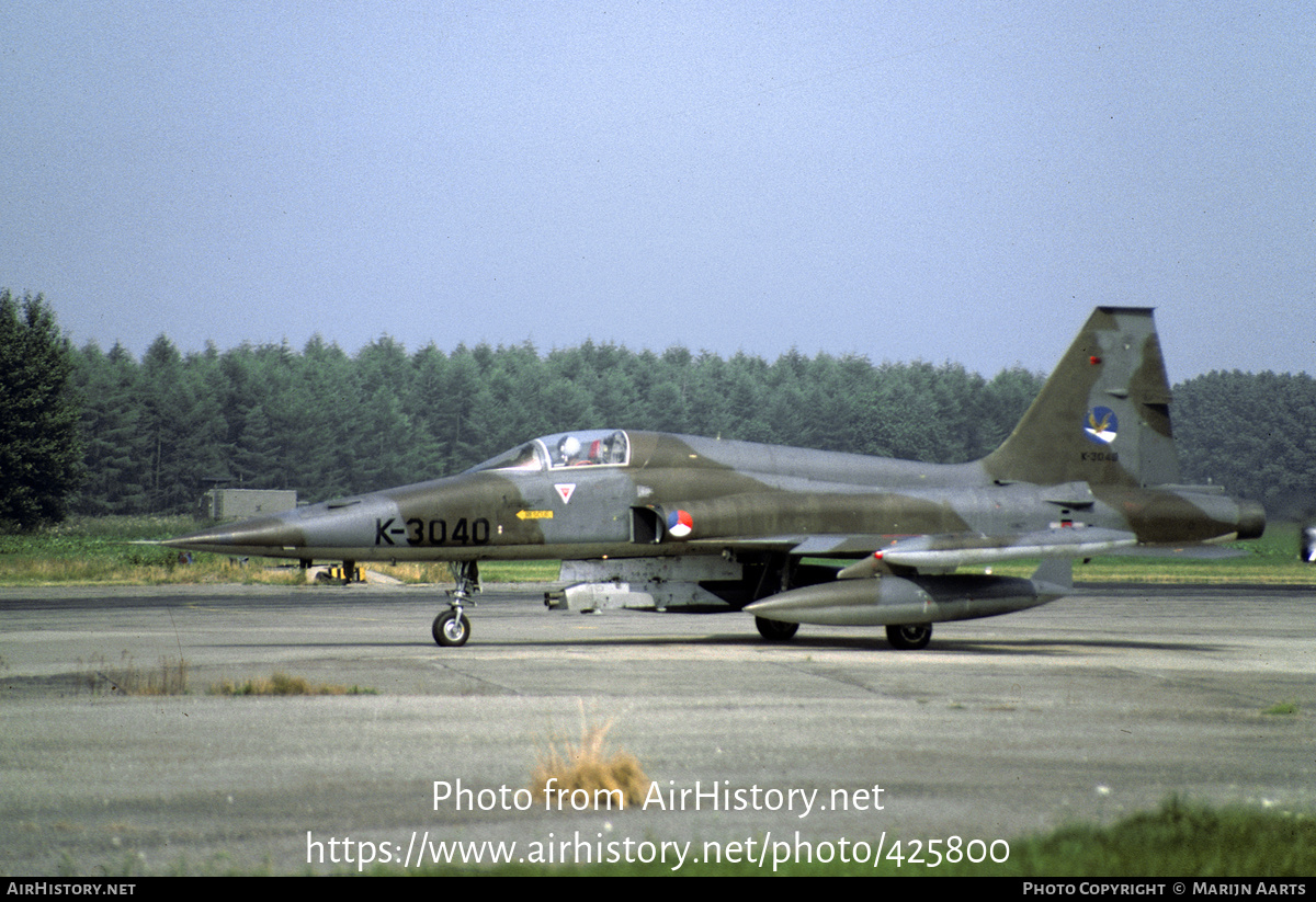 Aircraft Photo of K-3040 | Canadair NF-5A | Netherlands - Air Force | AirHistory.net #425800