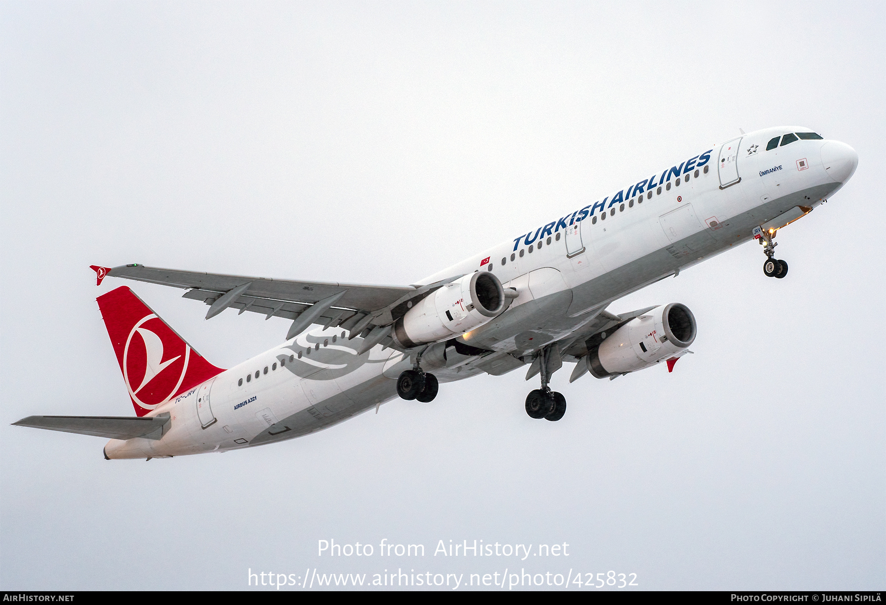 Aircraft Photo of TC-JRV | Airbus A321-231 | Turkish Airlines | AirHistory.net #425832