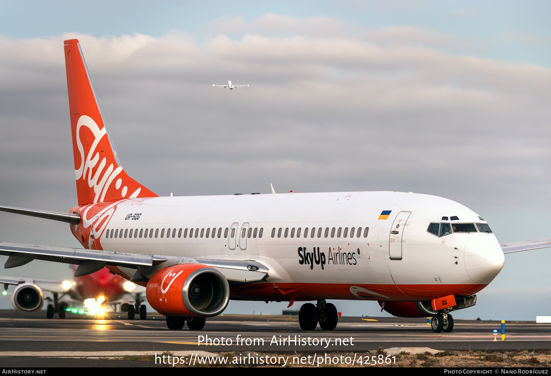 Aircraft Photo of UR-SQG | Boeing 737-8Z0 | SkyUp Airlines | AirHistory.net #425861