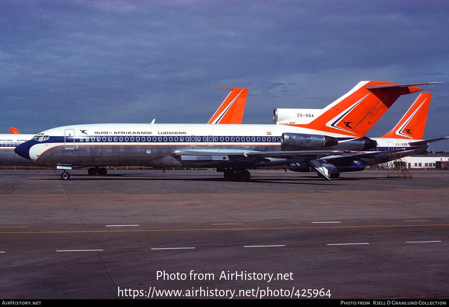 Aircraft Photo of ZS-SBA | Boeing 727-44 | South African Airways - Suid-Afrikaanse Lugdiens | AirHistory.net #425964