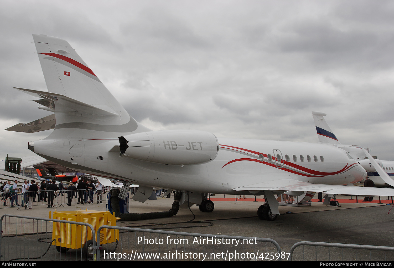 Aircraft Photo of HB-JET | Dassault Falcon 2000EX | AirHistory.net #425987