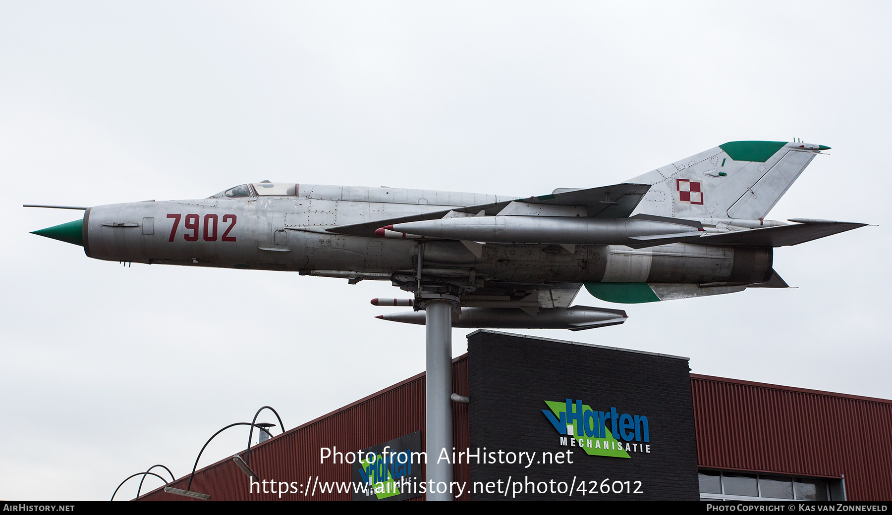 Aircraft Photo of 7902 | Mikoyan-Gurevich MiG-21MF | Poland - Air Force | AirHistory.net #426012