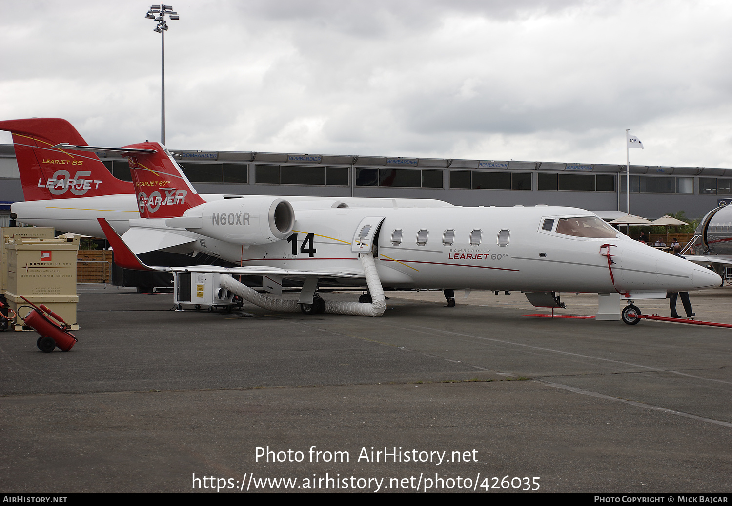 Aircraft Photo of N60XR | Learjet 60XR | Bombardier | AirHistory.net #426035