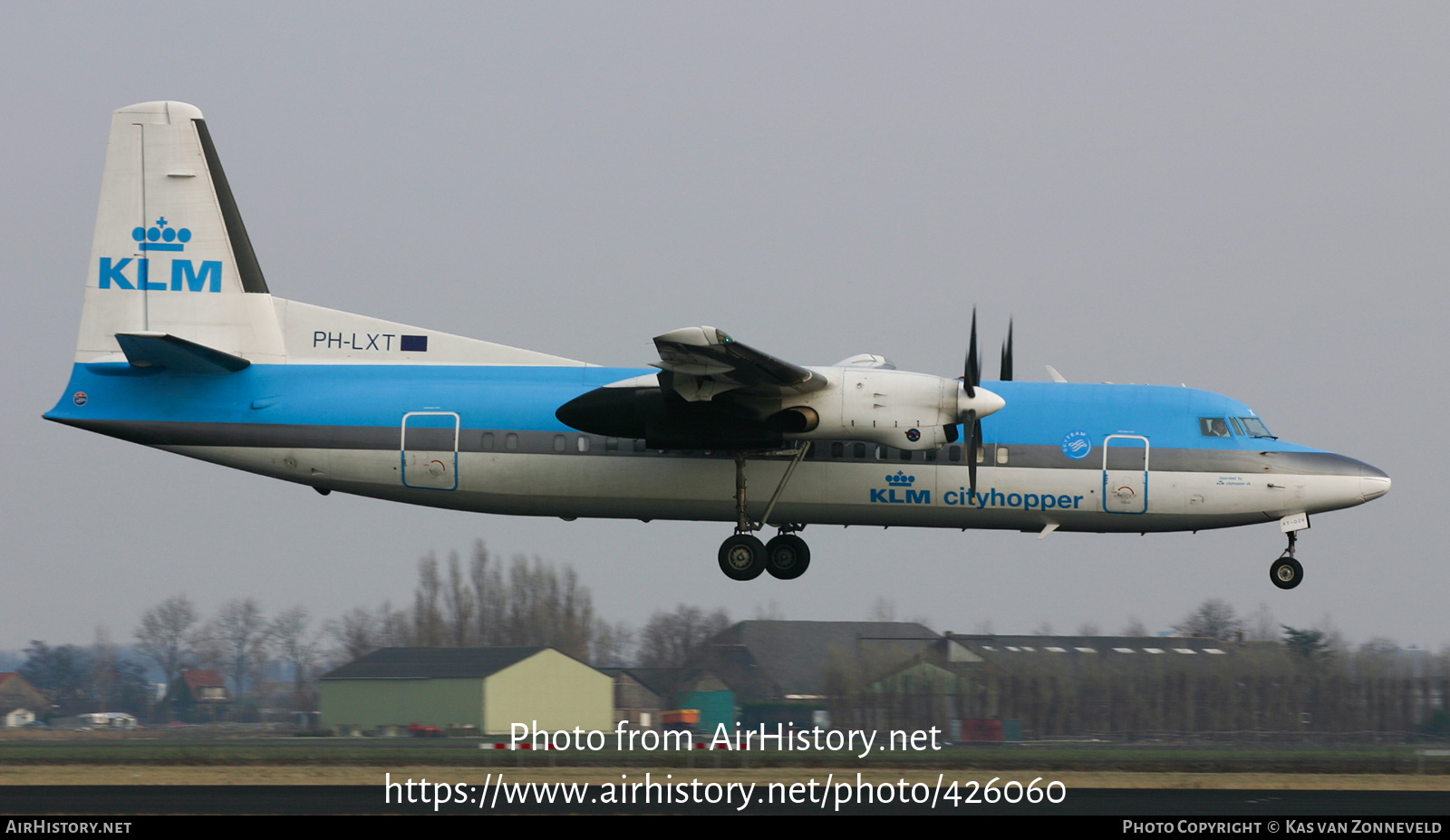 Aircraft Photo of PH-LXT | Fokker 50 | KLM Cityhopper | AirHistory.net #426060