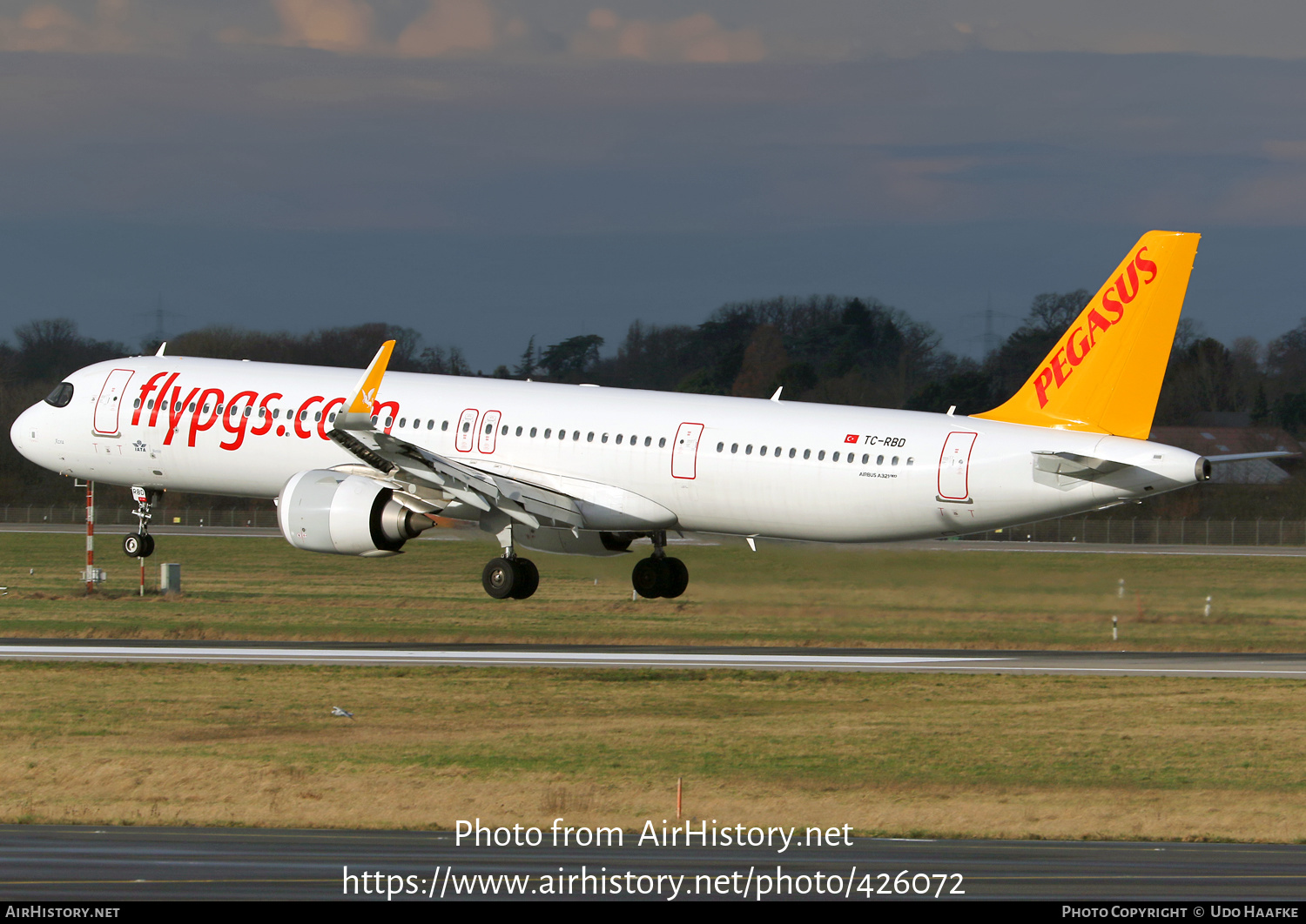 Aircraft Photo of TC-RBD | Airbus A321-251NX | Pegasus Airlines | AirHistory.net #426072