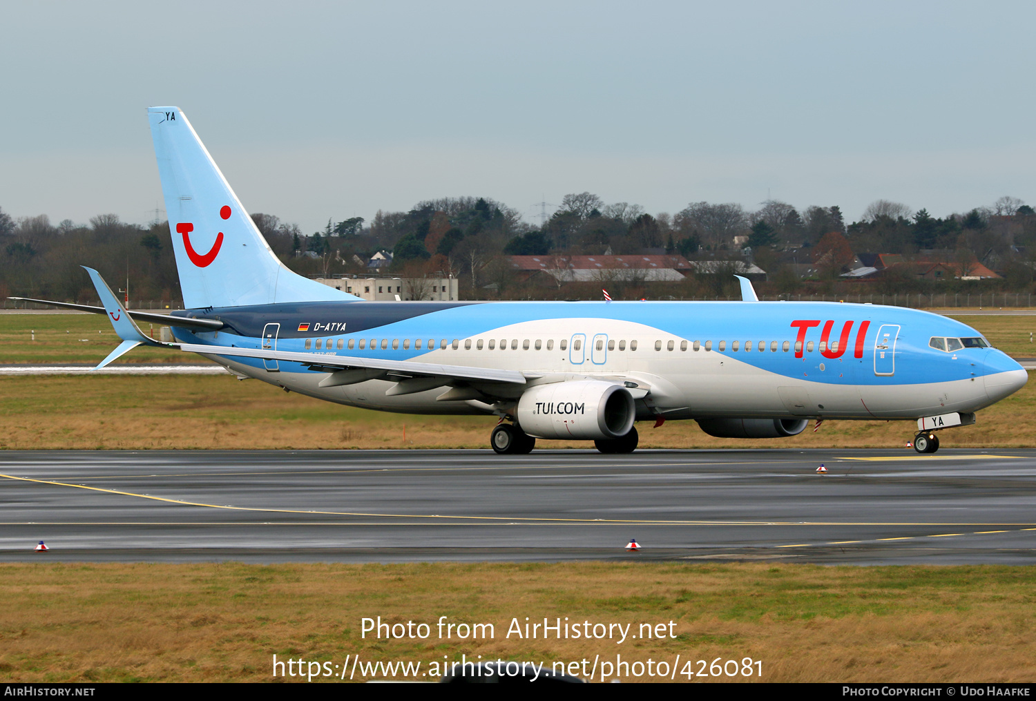 Aircraft Photo of D-ATYA | Boeing 737-8K5 | TUI | AirHistory.net #426081