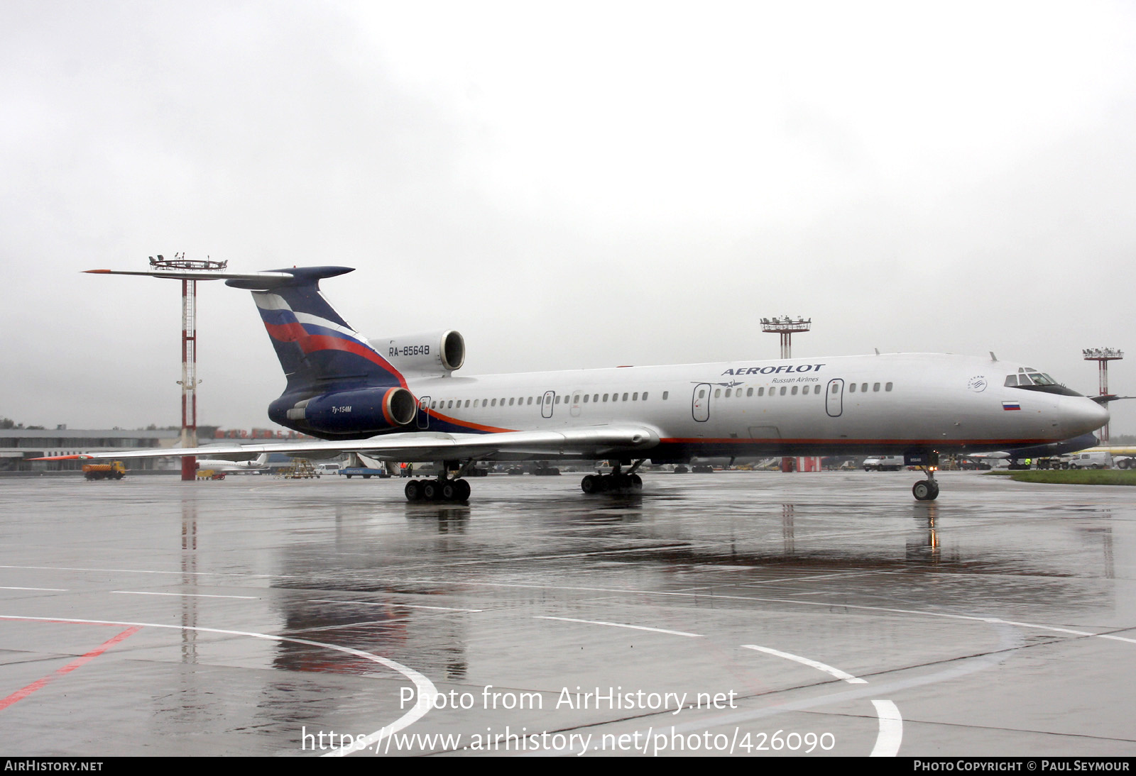 Aircraft Photo of RA-85648 | Tupolev Tu-154M | Aeroflot - Russian Airlines | AirHistory.net #426090