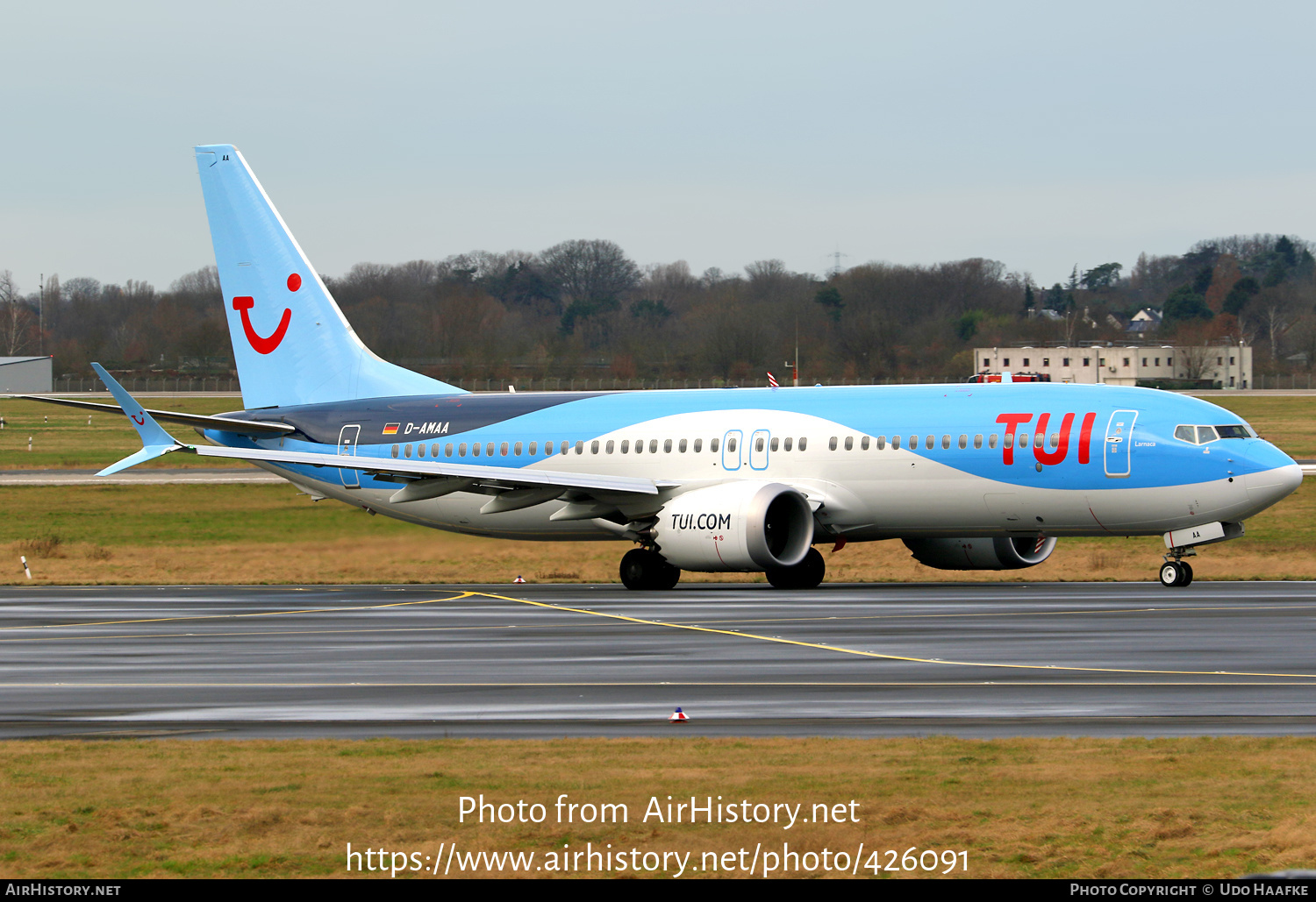 Aircraft Photo of D-AMAA | Boeing 737-8 Max 8 | TUI | AirHistory.net #426091