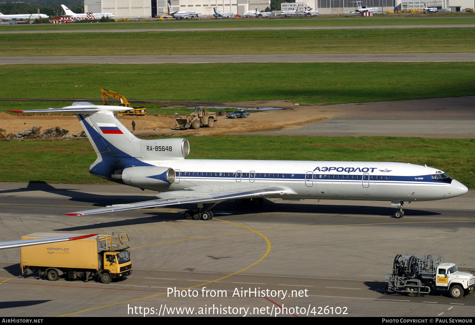 Aircraft Photo of RA-85648 | Tupolev Tu-154M | Aeroflot | AirHistory.net #426102