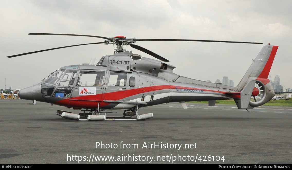 Aircraft Photo of RP-C1207 | Aerospatiale SA-365C-3 Dauphin 2 | Eurocopter | AirHistory.net #426104