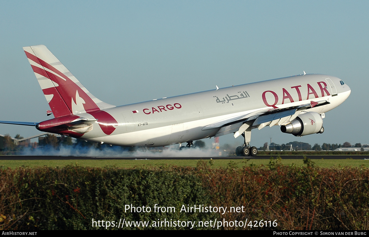 Aircraft Photo of A7-AFB | Airbus A300B4-622R(F) | Qatar Airways Cargo | AirHistory.net #426116