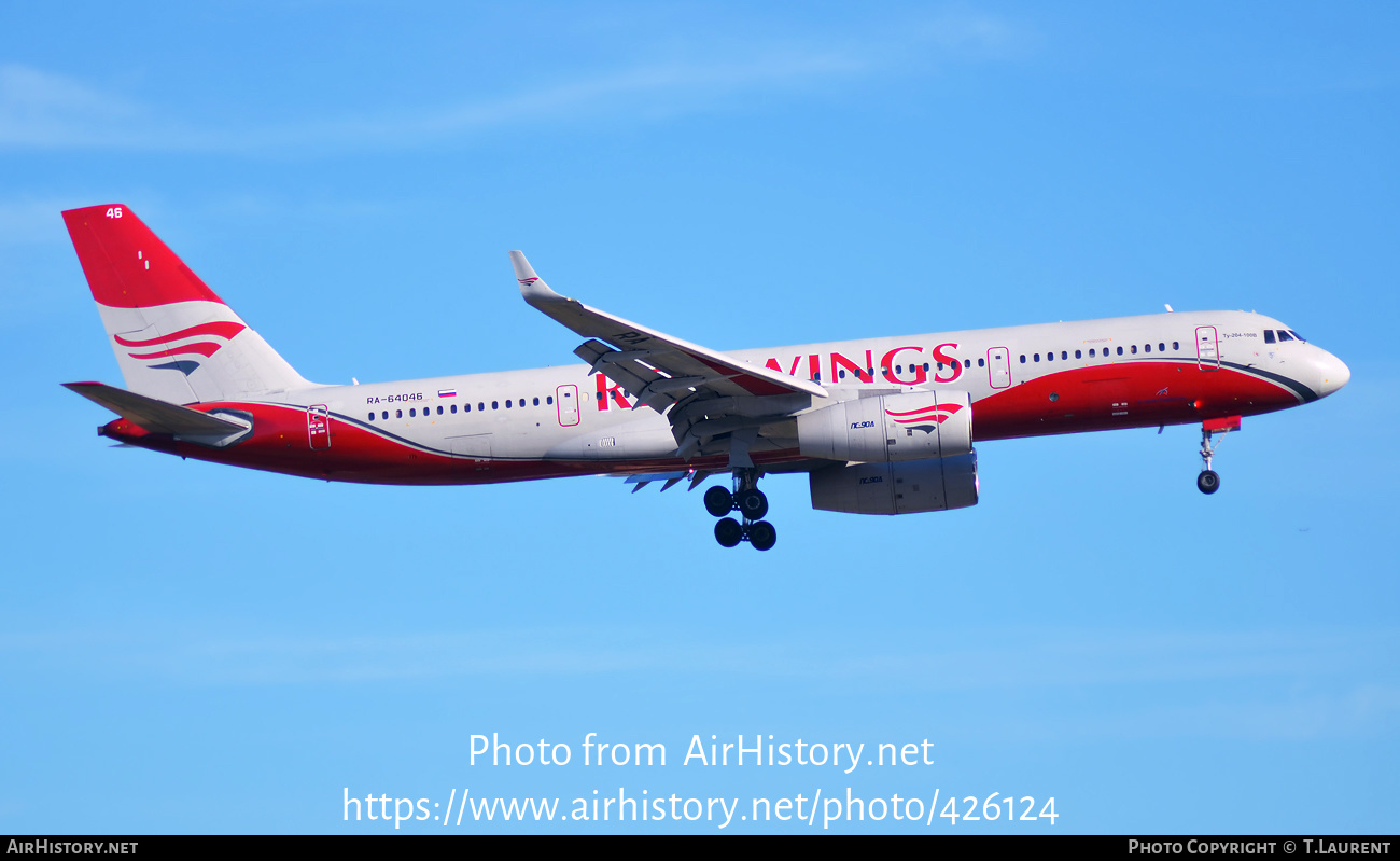 Aircraft Photo of RA-64046 | Tupolev Tu-204-100B | Red Wings | AirHistory.net #426124