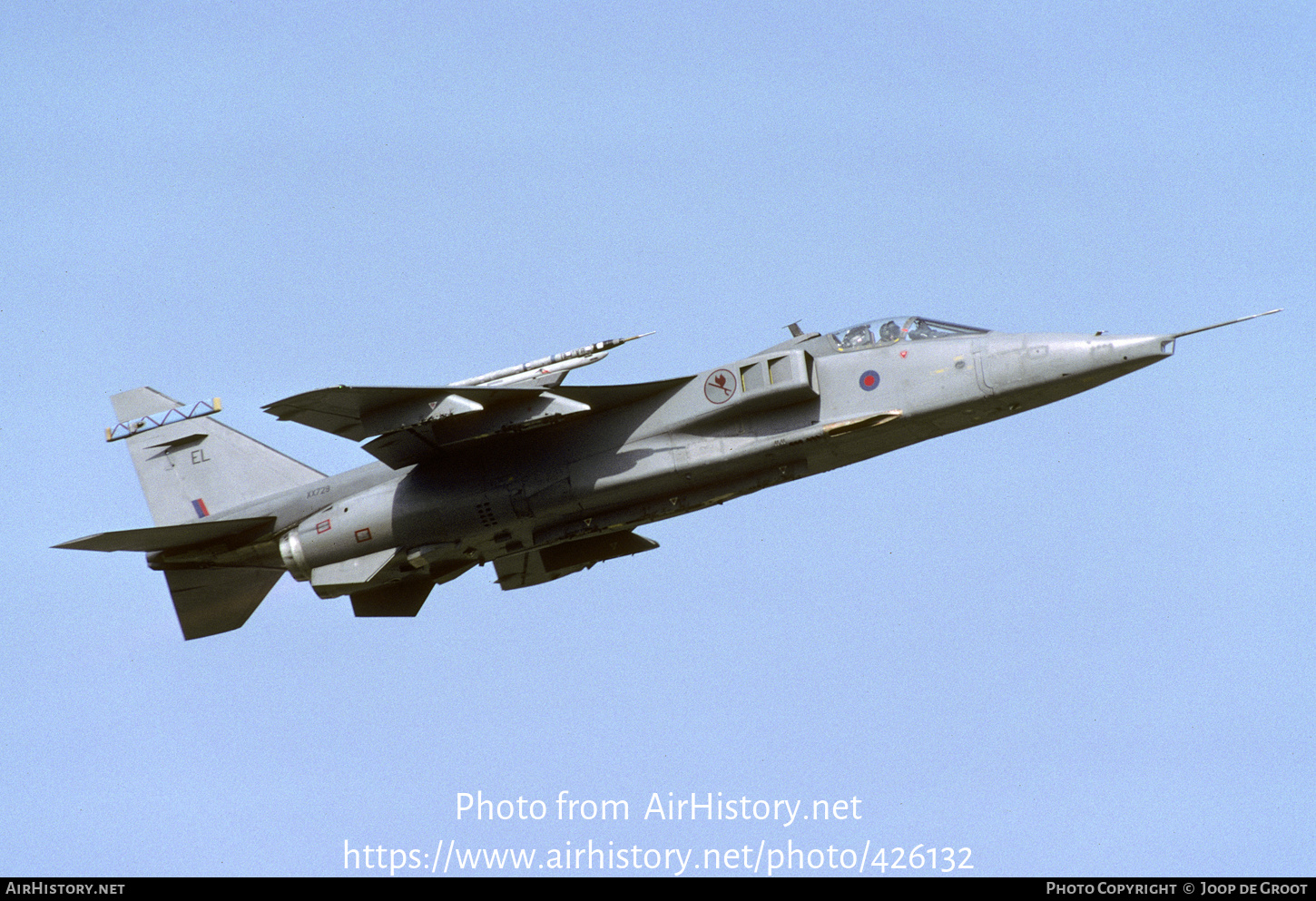 Aircraft Photo of XX729 | Sepecat Jaguar GR3A | UK - Air Force | AirHistory.net #426132