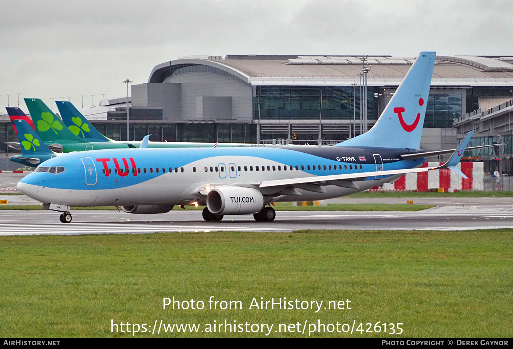 Aircraft Photo of G-TAWK | Boeing 737-8K5 | TUI | AirHistory.net #426135