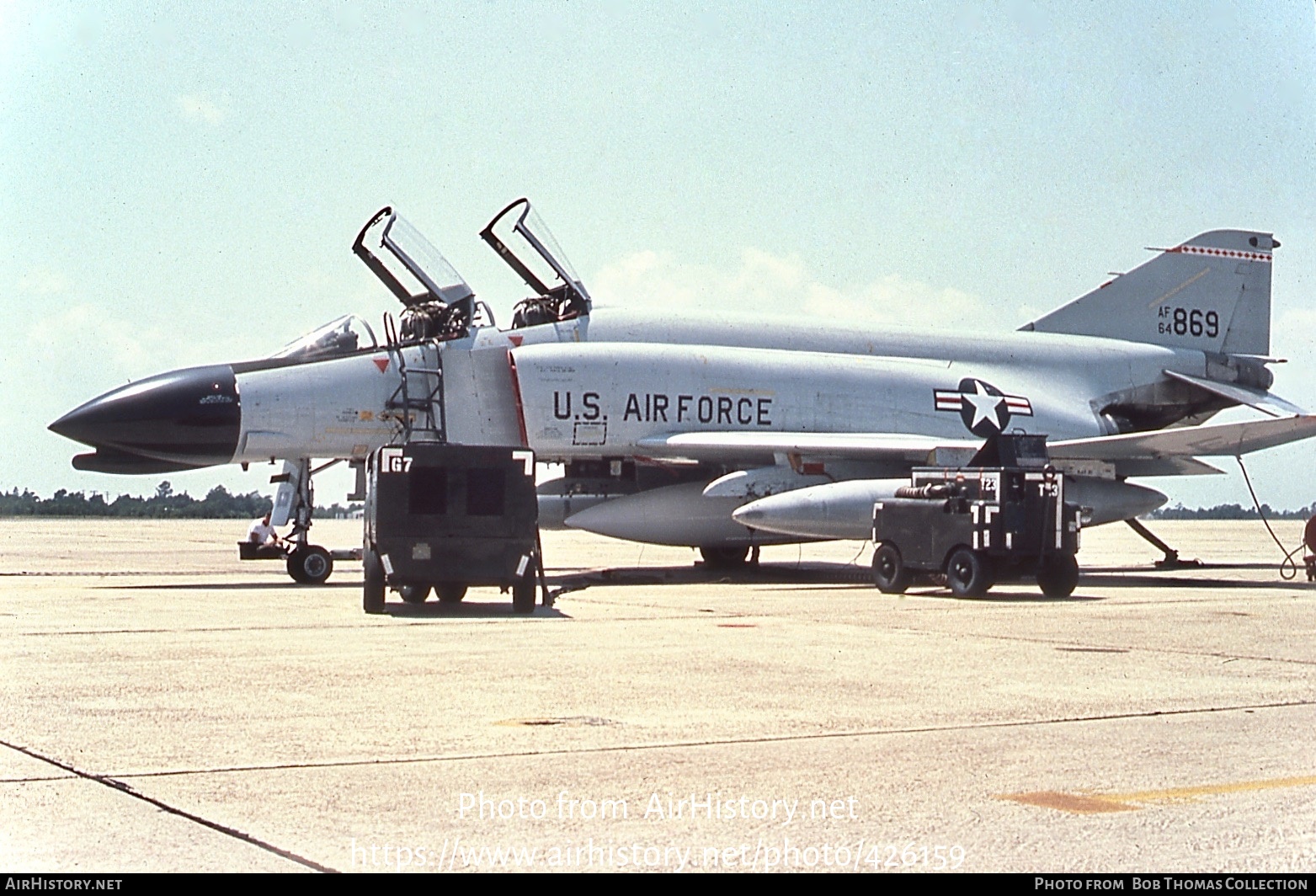 Aircraft Photo of 64-0869 / AF64-869 | McDonnell F-4C Phantom II | USA - Air Force | AirHistory.net #426159