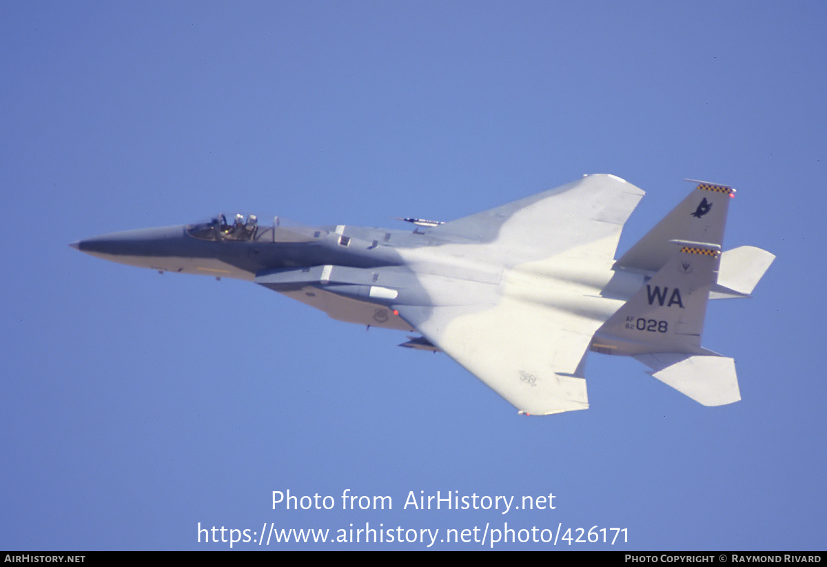 Aircraft Photo of 82-0028 / AF82-028 | McDonnell Douglas F-15C Eagle | USA - Air Force | AirHistory.net #426171