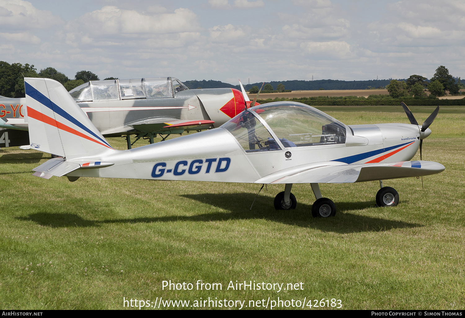 Aircraft Photo of G-CGTD | Evektor-Aerotechnik EV-97 TeamEurostar UK | AirHistory.net #426183