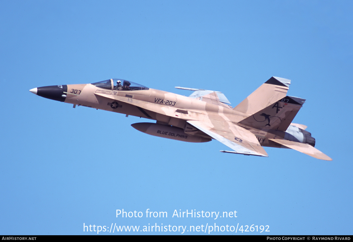 Aircraft Photo of 162892 | McDonnell Douglas F/A-18A Hornet | USA - Navy | AirHistory.net #426192