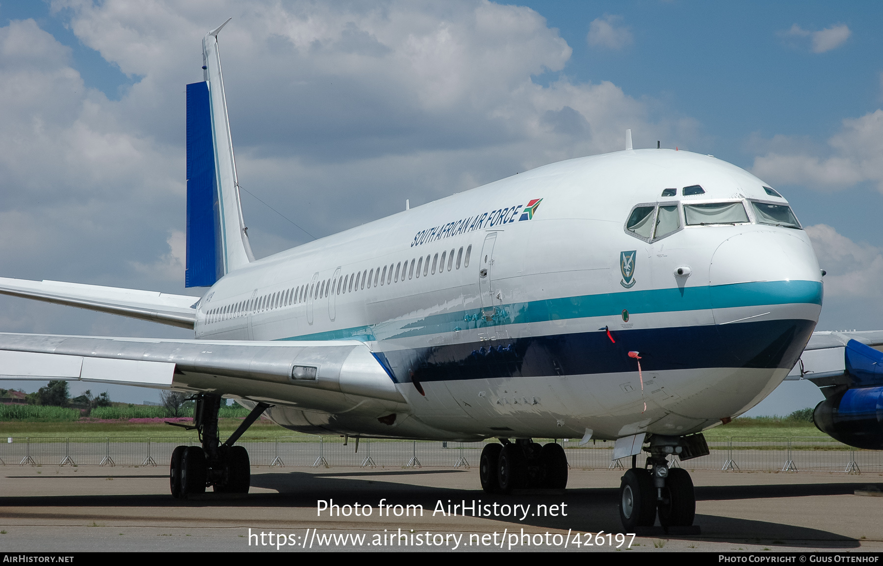 Aircraft Photo of 1419 | Boeing 707-328C(KC) | South Africa - Air Force | AirHistory.net #426197