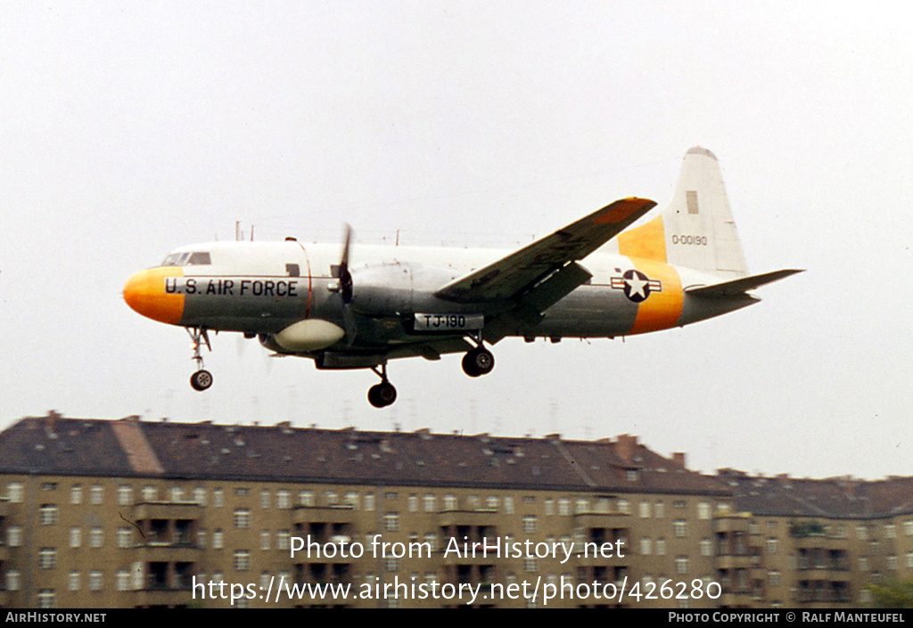 Aircraft Photo of 50-190 / 0-00190 | Convair T-29A | USA - Air Force | AirHistory.net #426280